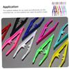 VALICLUD 30Pcs Plastic Eyebrow Grooming Kit Portable Tweezers for Easy Hair Removal for Personal and Professional Use Lightweight for Travel and DIY Brow Shaping view 3