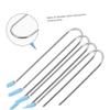 BIUDECO 24pcs U-Shaped Hair Roller Clips for Spiral Perm Rods Durable Hair Styling Tools for Women Compatible Hot Rollers and Curlers view 4
