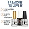 "Cindi Nails Revive and Grow Nail Treatment Set  Healing Base Coat, Repairing Middle Coat, and UV Protecting Fast Drying  7-Free, Chip Resistant, No Light Curing, All Natural, Non Toxic " view 4