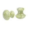 DEARMAMY 2pcs Jade Facial Roller Mushroom Massager Ergonomic Skin Care Tool for Eye Face Massage Rejuvenate Smooth Skin Routine for Home Use view 1