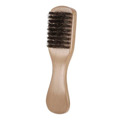 NIYANGLE Wooden Handle Beard Cleaning Brush Durable Beard Care Accessory for Men Practical Grooming Tool Simple Design Male Friends Convenient and Space Saving