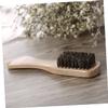 NIYANGLE Wooden Handle Beard Cleaning Brush Durable Beard Care Accessory for Men Practical Grooming Tool Simple Design Male Friends Convenient and Space Saving view 4