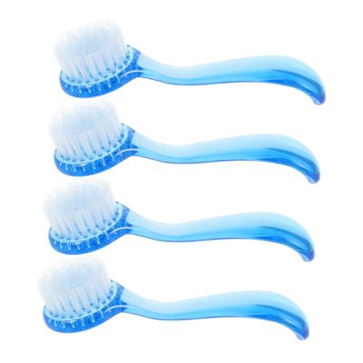 Beaupretty 4PCS Face Cleaning Brush Deep Pore Scrub Exfoliator for Gentle Skin Care Ergonomic Design for Wet Dry Use for All Skin Types Selection
