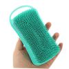 ARTSEWPLY 1pc Silicone Body Scrubber Ergonomic Shower Brush for Deep Cleaning Gentle Exfoliation Portable Bath Brush for Home Use Lightweight Design for and Storage view 3