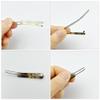 4Pcs Leopard Print Hair Clips for Women - Acetate Barrettes view 4