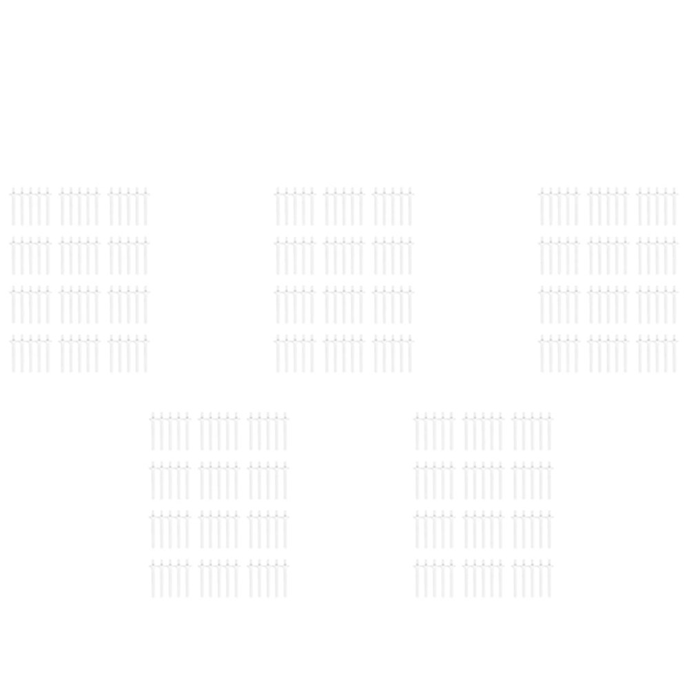 Cwmiibili 300Pcs Nose Wax Stick Applicator Spatulas Plastic Nose Waxing Strips Nose Clean Eyebrows Nose Hair Removal