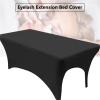 88JUNYh Professional Lash Bed Cover Grafting False Lash Bed Cover Sheet Special for Eyelash Extension Salon Massage Spa Birthday Wedding Banquet(Blue) view 2
