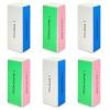 6-Pack Large Square Sponge Nail Buffer Block, 4-Way Nail File and Buffer for Smooth and Shiny Nails, Manicure and Pedicure Essentials view 1