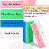 6-Pack Large Square Sponge Nail Buffer Block, 4-Way Nail File and Buffer for Smooth and Shiny Nails, Manicure and Pedicure Essentials view 2