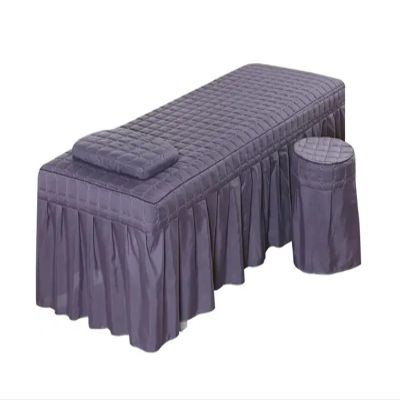 88JUNYh Professional Lash Bed Cover Bed Sheet Beauty Salon Massage Table Bed Mattress Ultra Soft SPA Bed Cover with Hole Multi Size Colors(Color1,185x70 bedskirt only)
