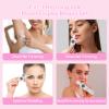 Electric Razor for Women, 4-in-1 Bikini Trimmer & Body Shaver for Face, Legs, Underarms, Pubic Hair, Rechargeable Wet/Dry Painless Hair Removal with LED Light & Travel Lock view 4