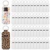 50 Pcs Sublimation Lipstick Holder Blanks Bulk Blank Neoprene Lipstick Holder Keychain Travel For Women DIY Key Ring view 1