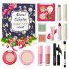 Advent Calendar 2025, 12 Days Christmas Countdown Calendar - Individually Boxed Makeup Gift Set, Xmas Beauty & Cosmetics Surprise Full Makeup Kit for Women Teen Girls view 1