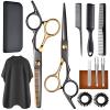 13 PCS Hair Cutting Scissors Shears KitsProfessional Haircut Scissors Kit with Cutting Scissors6.5 Inches Hair Cutting Scissors Kit for Men/Women/Kids/Salon & Home view 1
