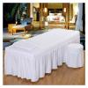 88JUNYh Professional Lash Bed Cover Bed Sheet Beauty Salon Massage Table Bed Mattress Ultra Soft SPA Bed Cover with Hole Multi Size Colors(Red,185x70 bedskirt only) view 3