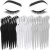 Mudder 28 Pcs Eyebrow Razor Knife Shaver Trimmer Shaver Multipurpose Exfoliating Tool Facial Hair Removal for Women Valentine gift(Black,White,Gray) view 1