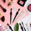 Mudder 28 Pcs Eyebrow Razor Knife Shaver Trimmer Shaver Multipurpose Exfoliating Tool Facial Hair Removal for Women Valentine gift(Black,White,Gray) view 3