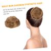 CALLARON Braid Hair Bun Extension for Women 1 Piece Synthetic Claw In Chignon Hairpiece Easy to Wear Natural Looking for Special Occasions view 3