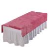 88JUNYh Professional Lash Bed Cover Velvet Beauty Salon SPA Bed Sheets Massage Warm Bed Table Cover Soft Salon Sheets with/no Hole(Color1,80x200cm with Hole) view 1