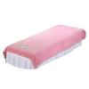 88JUNYh Professional Lash Bed Cover Velvet Massage Table Bed Sheet SPA Bedspread for Beauty Salon Thick Warm Bed Sheets Bed Cover(Velvet Purple,80x200 with Hole) view 1