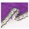 88JUNYh Professional Lash Bed Cover Velvet Massage Table Bed Sheet SPA Bedspread for Beauty Salon Thick Warm Bed Sheets Bed Cover(Velvet Purple,80x200 with Hole) view 2