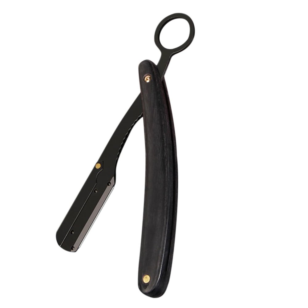 Beaupretty Beard Shaving Razor Manual and Razor for Hair Salon Use Comfortable Grip present for Men Without