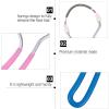 GBSCLOVER Spring Facial Hair Remover 2Pcs, Ergonomic Stainless Steel Threading Hair Removal, Portable Hair Removal Device, Easy to Store and Carry, for Home and Travel Use view 2