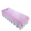 88JUNYh Professional Lash Bed Cover Professional Beauty Bed Cover Printed Spa Massage Table Sheet Bed Sheet Cover with Breath Hole Quick Dry Satin 100x200cm(Color2) view 1