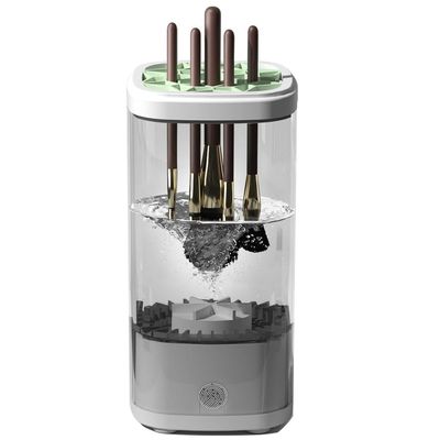 Cwmiibili Electric Makeup Brush Cleaner Machine Automatic Makeup Brush Washer & Holder Quick Efficient for Deep Cleaning