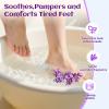BTTEUYE Foot Pedicure Soak,Natural & Refreshing,Relieve Fatigue,Soothe & Protect Feet,Lavender Scent,350-Count view 4