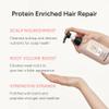 BANANAL Korean Hair Repair Shampoo  Strengthens & Revitalizes Damaged, Hydrolyzed Proteins, Ceramide & Jojoba Oil  Hypoallergenic, pH-Balanced  White Floral Musk, 500ml / 16.9 fl oz view 3