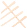 CALLARON 100pcs Wax Applicator Stick Body Hairs Wax Rod Nose Hair Kit Smooth Surface Pain view 3