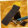 ARTSEWPLY Portable Leather Shaver Case 4pcs Travel Razor Storage Bag for Men Waterproof and Lightweight Design for Outdoor Use view 3
