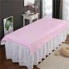 88JUNYh Professional Lash Bed Cover Massage Bed Cover Waterproof Washable Soft Spa Dedicated Breathable with Holes Flat Bed Sheet Beauty Salon Massage(75x200cm with Hole) view 2