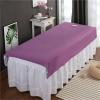 88JUNYh Professional Lash Bed Cover Massage Bed Cover Waterproof Washable Soft Spa Dedicated Breathable with Holes Flat Bed Sheet Beauty Salon Massage(75x200cm with Hole) view 3