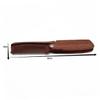 SHERCHPRY Wooden Folding Comb Set Natural Color Travel-Friendly Anti-Static Grooming Tool for Men Portable Hair Care Essential view 2