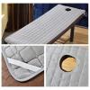88JUNYh Professional Lash Bed Cover Massage SPA Treatment Bed Cover with Hole Solid Color Salon Table Bed Sheet Beds Mattress Multi Sizes Colors(White,180x60) view 2