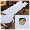 88JUNYh Professional Lash Bed Cover Massage SPA Treatment Bed Cover with Hole Solid Color Salon Table Bed Sheet Beds Mattress Multi Sizes Colors(White,180x60) view 3