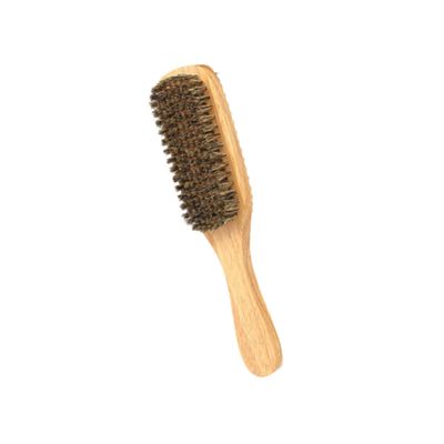 GALPADA Double-Sided Bristle Beard Brush for Men Portable Beard Styling Maker Natural Boar Bristles Grooming Kit for Facial Hair for Travel and Home Use