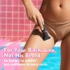 Bikini Trimmer for Women - Waterproof Wet & Dry Electric Foil Shaver for Private Area, Rechargeable Dock, Painless Smooth Shaving & Trimming of The Body, Face, Underarm, Legs, Tiktok Trend Items view 2