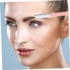 Beaupretty 3pcs Facial Hair Trimmer Eyebrow Razor for Women Travel Plastic Handle Eyebrow Shaper for Women view 2