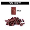 100pcs 80''/120''/180" Nail Art Sanding Bands Polishing Milling Machine Accessories UV Gel Acrylic(240 100Pcs) view 2