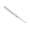 FRCOLOR Stainless Steel Exfoliating Dead Skin Pusher Tool Double-Headed Manicure Instrument for Professional Nail Care and Pedicure view 1