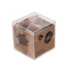 1 Box of 6 PCs Chocolate Color Quick Makeup Puff Set view 1