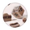 1 Box of 6 PCs Chocolate Color Quick Makeup Puff Set view 4