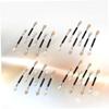 30Pcs Double-Ended Eyeshadow Brush Aluminum Tube Latex Makeup Tool view 3