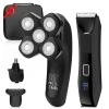 Lanumi Head Shavers for Blade Men Electric Razor 3 in 1 Manscape Groin & Body Hair Trimmer Wet Dry Grooming Kit Led Display Gifts for Men view 1