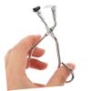Stainless Steel Eyelash Curler Mini Silver for Women Makeup view 3