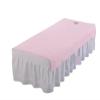 88JUNYh Professional Lash Bed Cover Filmed Bed Sheet for Beauty Salon SPA Waterproof Oilproof Massage Bedspread Bed Table Cover Sheets with/no Hole(Pink,115x190cm no Hole) view 1