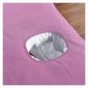 88JUNYh Professional Lash Bed Cover Filmed Bed Sheet for Beauty Salon SPA Waterproof Oilproof Massage Bedspread Bed Table Cover Sheets with/no Hole(Pink,115x190cm no Hole) view 4